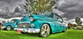 Classic 1950s American Chevy Royalty Free Stock Photo