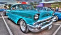Classic 1950s American Chevy Royalty Free Stock Photo