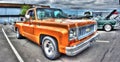 Classic 1970s American Chevy Cheyenne pickup truck Royalty Free Stock Photo