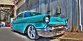 Classic 1950s American Chevy Royalty Free Stock Photo