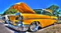 Classic 1950s American Chevy Royalty Free Stock Photo