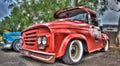 Classic 1960s American Dodge pickup truck