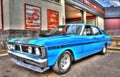 Classic 1970s Australian Ford Falcon 351 GT Royalty Free Stock Photo