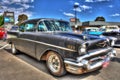 Classic 1950s American Chevy sedan