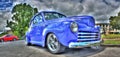 Classic 1940s Chevy Coupe Royalty Free Stock Photo