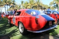 Classic 1950s italian sports car at event Royalty Free Stock Photo