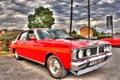 Classic 1970s Australian Ford Falcon 351 GT Royalty Free Stock Photo