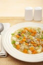 Classic Scotch Broth Vegetable Soup Bowl