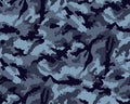 Seamless Classic Camouflage Pattern.