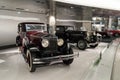 Classic sedans exposed in the Cars Collection of H.S.H. the Prince of Monaco