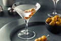 Classic Shaken Dry Vodka Martini Royalty Free Stock Photo