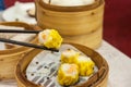 Classic shumai at Hong Kong dim sum restaurant