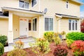 Classic siding house with covered porch