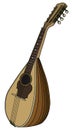 Classic small mandolin