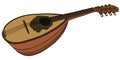 Classic small mandolin