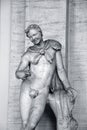Classic smiley statue in Vatican Museum