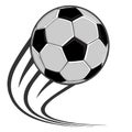 Classic soccer ball Royalty Free Stock Photo