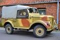 Classic Soviet car GAZ-69 Royalty Free Stock Photo