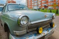 Classic Soviet car GAZ-21 Volga Royalty Free Stock Photo