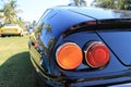 Classic sports car tail lights