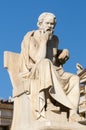 Classic statue Socrates