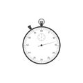 Classic stopwatch icon isolated. Timer icon. Chronometer sign