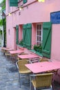 Classic street cafe in Paris