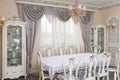 Classic style dining room interior Royalty Free Stock Photo