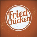 Classic Style Fried Chicken Stamps