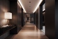 Classic style hallway interior in the hotel or luxury house Royalty Free Stock Photo