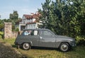 Classic Swedish car Saab 95 2AT parked