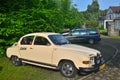 Classic Swedish car Saab 96 parked