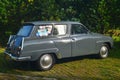 Classic Swedish car Saab 95 parked Royalty Free Stock Photo