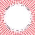 Classic tablecloth gingham background