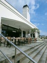 A classic themed restaurant at cove in Sedayu indo golf, Jakarta Utara Royalty Free Stock Photo