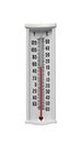 Classic thermometer isolated