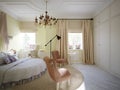 Classic Traditional Bedroom Interior Design Royalty Free Stock Photo