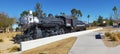 Classic Train Statu at Pioneer Park Mesa Arizona