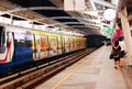 Classic train is the transportation on railway in thailand