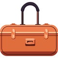 classic travel suitcase equipment icon