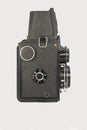 Classic twin lens reflex camera side view Royalty Free Stock Photo