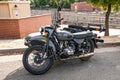 Classic Ural Motorcycle with sidecar