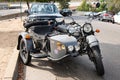 Classic Ural Motorcycle with sidecar