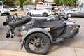 Classic Ural Motorcycle with sidecar