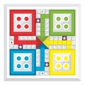 Various family game board, ludo.