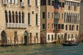 Classic venitian buildings and gondola