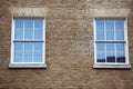 Classic victorian windows in London
