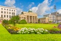 Pariser Platz with Brandenburg Gate, Berlin, Germany