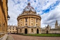 Classic view of the Univeristy of Oxford in Britain Royalty Free Stock Photo