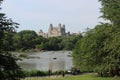 Classic views of New York from Lake Central Park